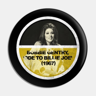 Bobbie Art drawing ‘Ode to Billie Joe’ Pin