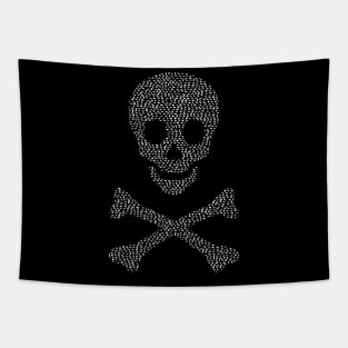 Cats Skull and Crossbones Tapestry