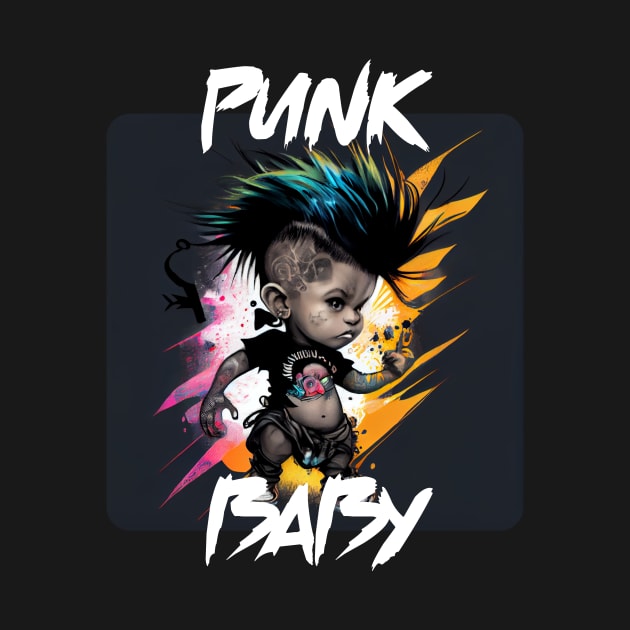 Graffiti Style - Cool Punk Baby 5 by PD-Store