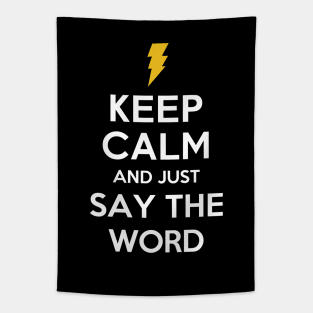 Just say the word: Shazam! Tapestry