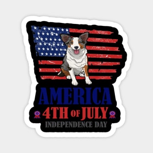 4th of July - Independence Day Magnet