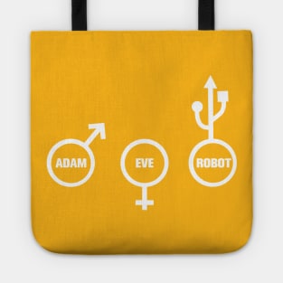 Robot NERD and GEEK shirt Tote