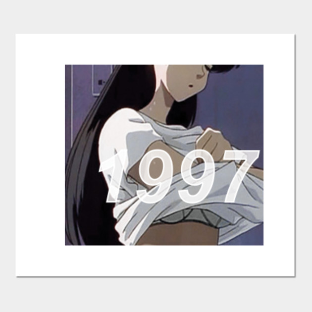 90 S Anime Icon Anime Aesthetic Posters And Art Prints Teepublic