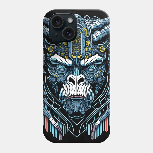 Techno Apes Phone Case by Houerd