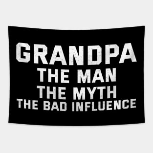 Grandpa Funny Gift Idea Tapestry