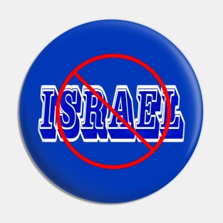 🚫 Israel- Back Pin