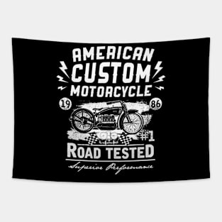 American custom motorcycle Tapestry