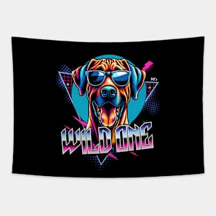 Wild One Rhodesian Ridgeback Tapestry