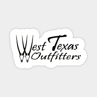 West Texas Outfitters Full Logo Magnet