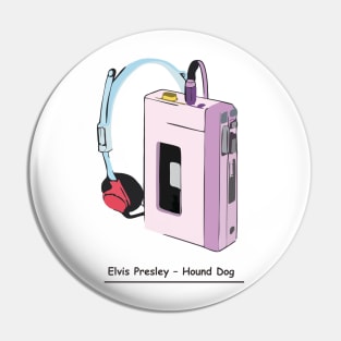Elvis Presley - Hound Dog Pin