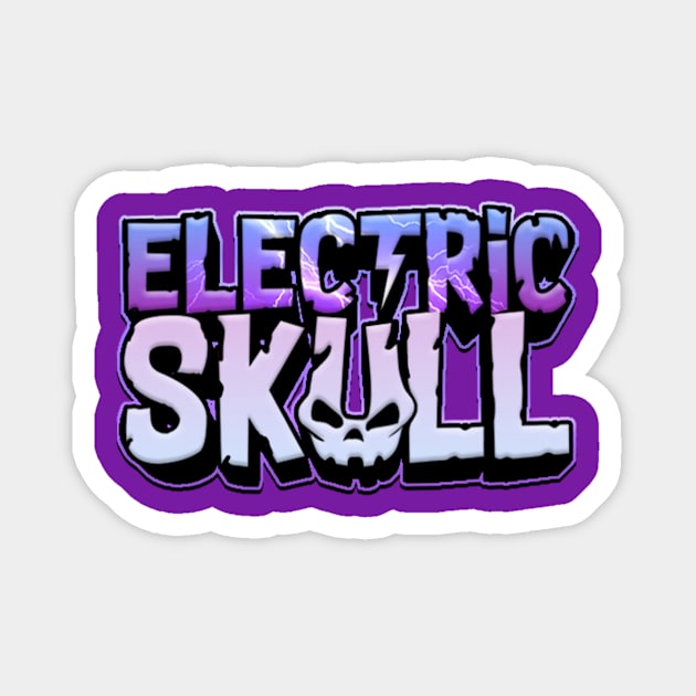 ElectricSkull Magnet by ElectricSkull