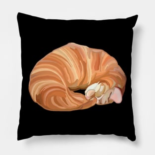 Ginger Orange Croissant Cat Pillow