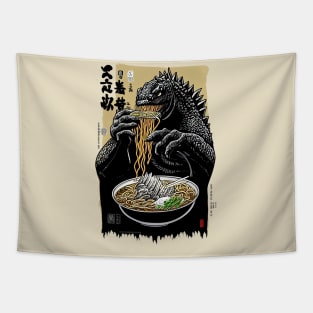 Godzilla Ramen Tapestry