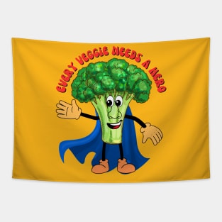 Every Veggie needs a Hero Tapestry