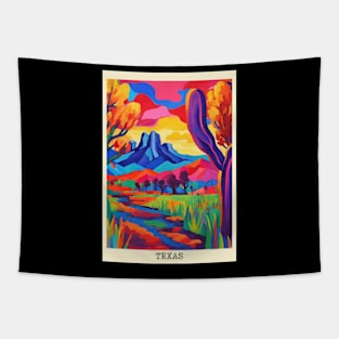 fauvism art of texas usa Tapestry