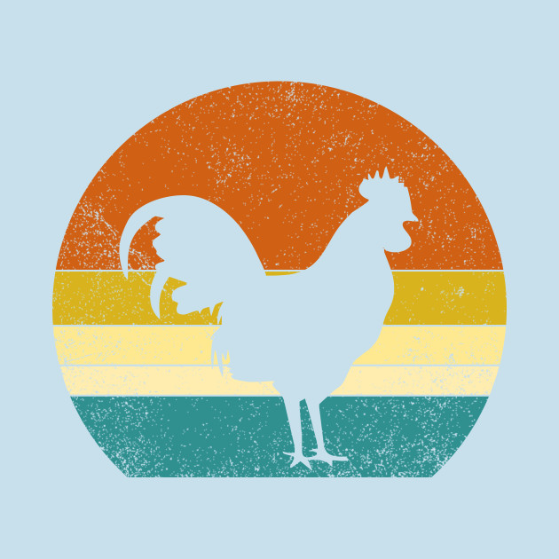 Disover Vintage retro chicken - Chicken - T-Shirt