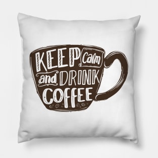 Quoted Coffee Gifts for Coffee Caffeine Lovers Pillow