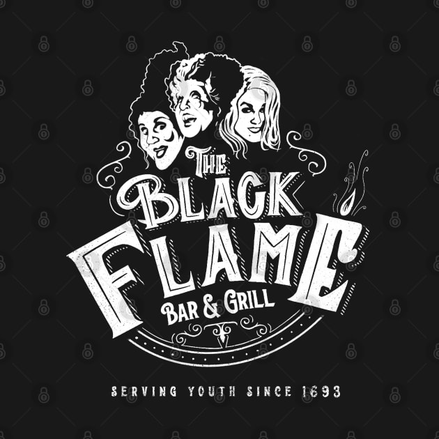 The Black Flame Bar & Grill by TinBot