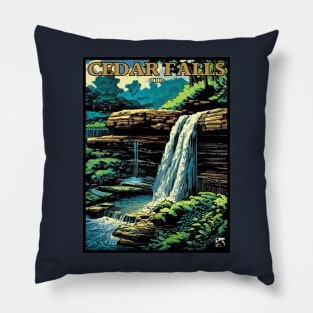 Cedar Falls, Ohio Pillow