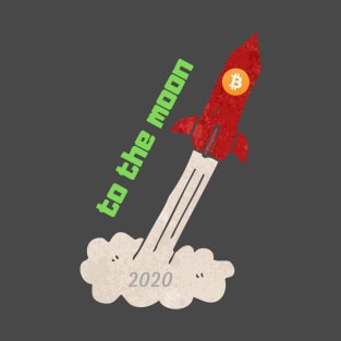 bitcoin to the moon T-Shirt