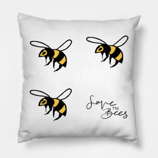 Save The Bees Pillow