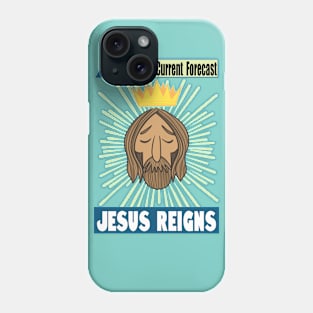 Jesus Reigns Phone Case