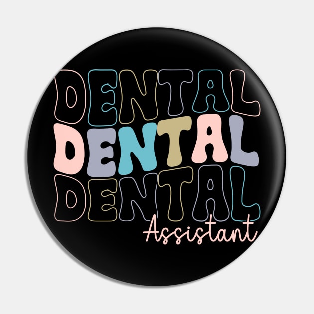 Dental Assistant Dental Hygienist Dentist Appreciation Pin by WildFoxFarmCo