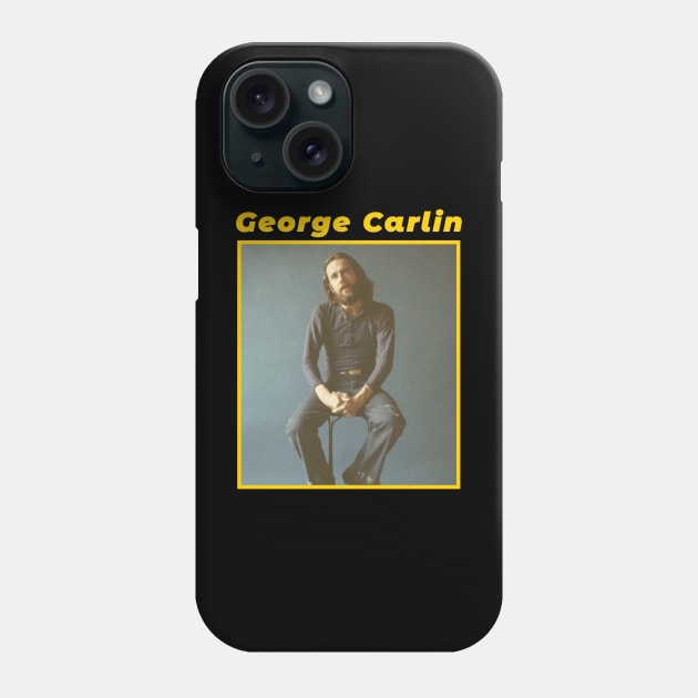 George Carlin / 1937 Phone Case by DirtyChais