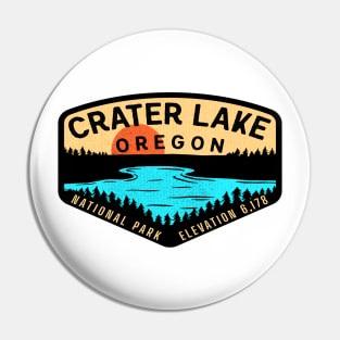 Crater Lake National Park Oregon Pin