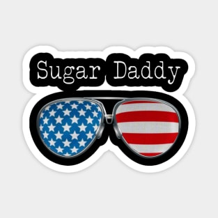 AMERICA PILOT GLASSES SUGAR DADDY Magnet