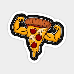 Pizza gains _ Magnet