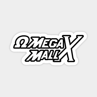 OMEGA MALL X BLACK Magnet