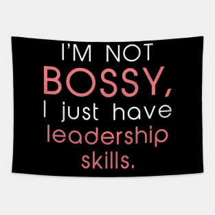 I’m Not Bossy Tapestry