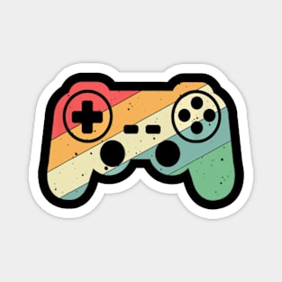 Gamer Vintage Retro Video Game Controller Gaming Magnet