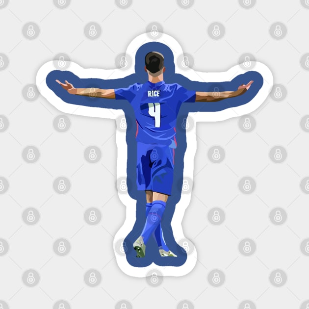 Declan Rice Magnet by Webbed Toe Design's