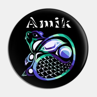 Amik (Beaver) Gay Men Pride Pin