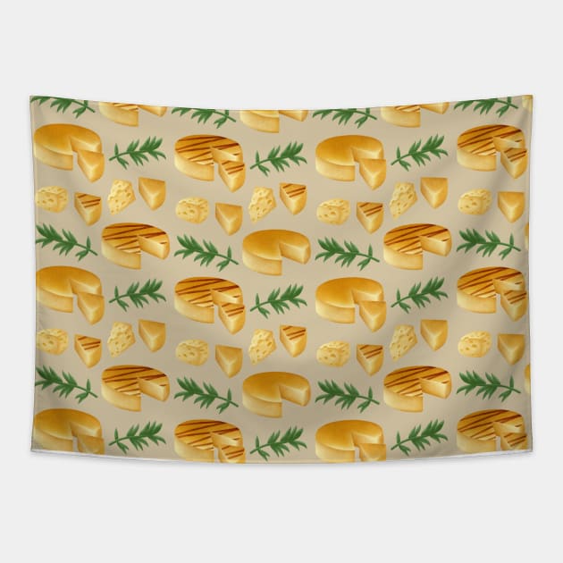 Cheesecakes Tapestry by CleanRain3675