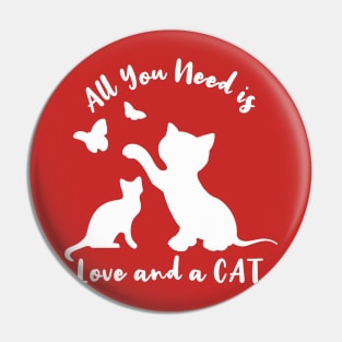 All You Need is Love and a Cat Pin