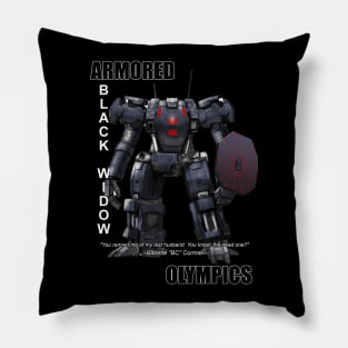 Black Widow Pillow