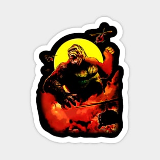 Empire's Behemoth: King Kong T-Shirt - Skull Island Edition Magnet