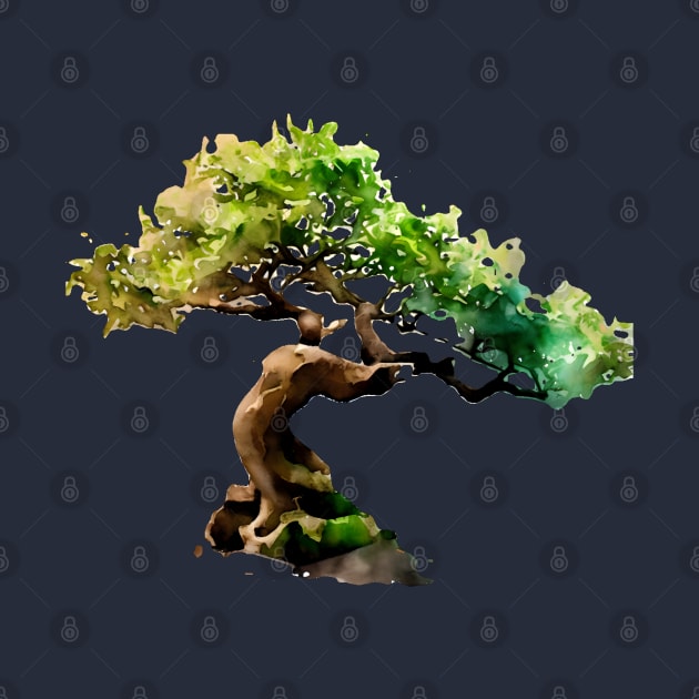 bonsai tree by Bravetee