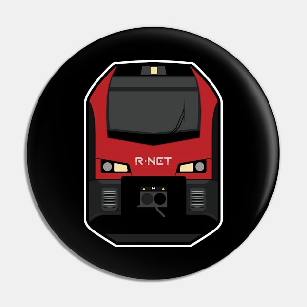 R-NET FLIRT Pin by MILIVECTOR