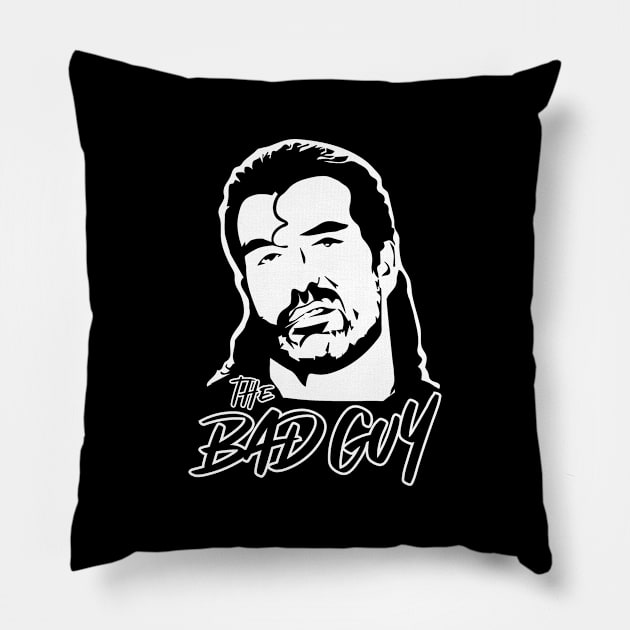 razor ramon Bad guy Pillow by lightsdsgn