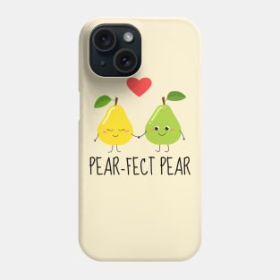 Pear-Fect Pear Funny Pear Couple Phone Case