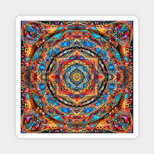 Kaleidoscope Artwork #8 Magnet