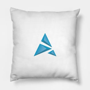 Artix Linux Logo Pillow