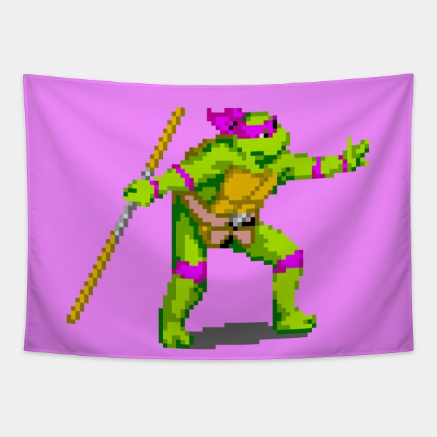 Donatello TMNT Tapestry by Pexel Pirfect