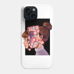 Break free your rosy self Phone Case