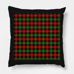 Christmas Plaid Winter Cozy Home Decor & Gifts Red & Green Plaid Pillow