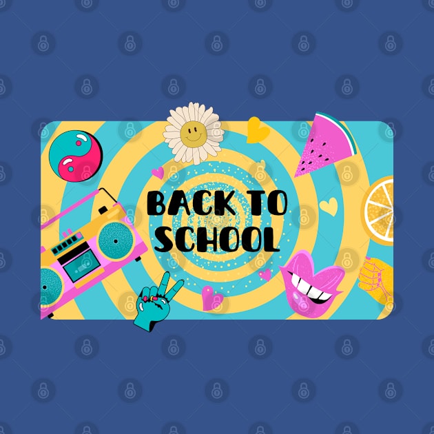 Back to School retro by Adamova Shop